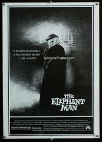 w133 ELEPHANT MAN special poster '80 David Lynch