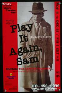 w074 PLAY IT AGAIN SAM (PLAY) theater poster '00s Woody Allen