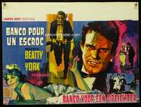 y576 KALEIDOSCOPE Belgian movie poster '66 Warren Beatty, York