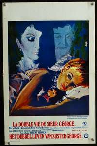 y577 KILLING OF SISTER GEORGE Belgian movie poster '69 Avelli art!