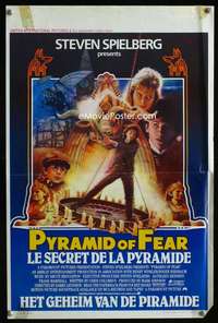 y620 YOUNG SHERLOCK HOLMES Belgian movie poster '85 Steven Spielberg