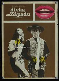 y172 CAT BALLOU Czech 11x16 movie poster '65 Jane Fonda, Lee Marvin