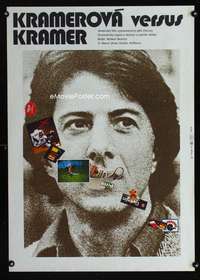 y221 KRAMER VS KRAMER Czech 23x32 movie poster '81 Dustin Hoffman
