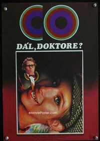 y209 WHAT'S UP DOC Czech 11x16 movie poster '74 Barbra, Ziegler art!