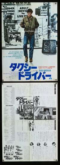 y395 TAXI DRIVER Japanese 14x20 movie poster '76 De Niro, Scorsese