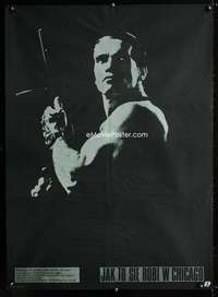 y301 RAW DEAL Polish movie poster '86 Arnold Schwarzenegger