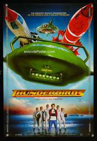 b090 THUNDERBIRDS DS Aust mini movie poster '04 Bill Paxton