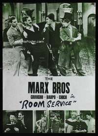 b161 ROOM SERVICE stock special movie poster R60s Marx Brothers