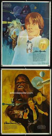 b174 STAR WARS CHARACTER POSTER 2 special movie posters poster '70s