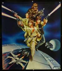 b175 STAR WARS PROCTER & GAMBLE special movie poster '78 cool!