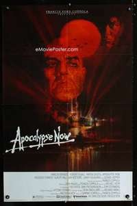 c838 APOCALYPSE NOW one-sheet movie poster '79 Brando, Coppola, Peak art!