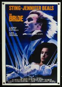 c773 BRIDE one-sheet movie poster '85 Sting, Jennifer Beals, horror!