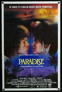 c423 PARADISE one-sheet movie poster '82 sexy Phoebe Cates!