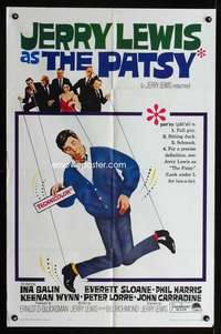 c416 PATSY one-sheet movie poster '64 wacky Jerry Lewis star & director!