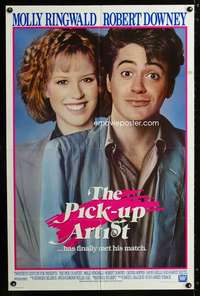 c404 PICK-UP ARTIST one-sheet movie poster '87 Robert Downey Jr, Ringwald