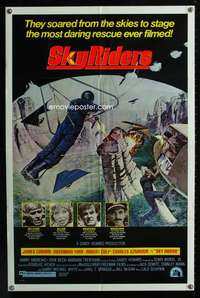 c153 SKYRIDERS one-sheet movie poster '76 James Coburn, Susannah York