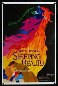 c147 SLEEPING BEAUTY style A one-sheet movie poster R79 Disney classic!