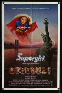 c121 SUPERGIRL one-sheet movie poster '84 super Helen Slater!