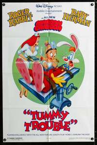 c088 TUMMY TROUBLE DS one-sheet movie poster '89