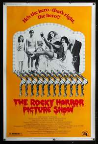 d134 ROCKY HORROR PICTURE SHOW style B Forty by Sixty movie poster '75 legs!