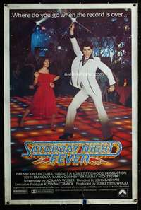 d137 SATURDAY NIGHT FEVER Forty by Sixty movie poster '77 John Travolta