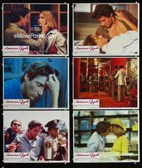 e329 AMERICAN GIGOLO 6 movie lobby cards '80 Gere as male prostitute!