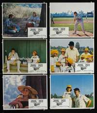 e331 BAD NEWS BEARS 6 movie lobby cards '76 Matthau, Tatum O'Neal