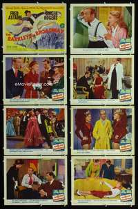 e042 BARKLEYS OF BROADWAY 8 movie lobby cards '49 Astaire & Rogers!
