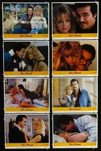 e044 BEST FRIENDS 8 movie lobby cards '82 Burt Reynolds, Goldie Hawn