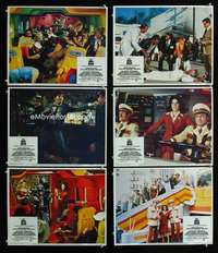 e337 BIG BUS 6 movie lobby cards '76 Stockard Channing, Bologna