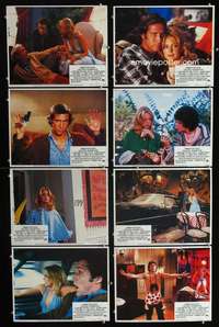 e066 FOUL PLAY 8 movie lobby cards '78 Goldie Hawn, Chevy Chase
