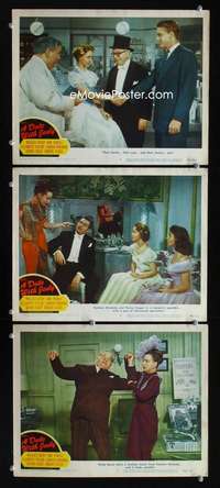 f287 DATE WITH JUDY 3 movie lobby cards '48 Liz Taylor, Carmen Miranda