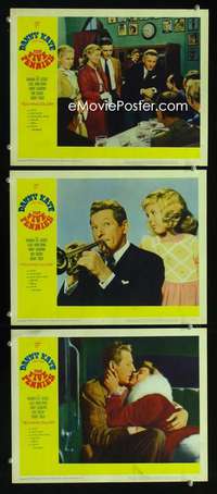 f308 FIVE PENNIES 3 movie lobby cards '59 Danny Kaye, Bel Geddes
