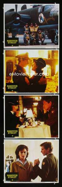 f075 HANOVER STREET 4 movie lobby cards '79 Harrison Ford, Down