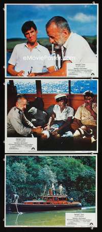 f346 ISLANDS IN THE STREAM 3 movie lobby cards '77 George C. Scott