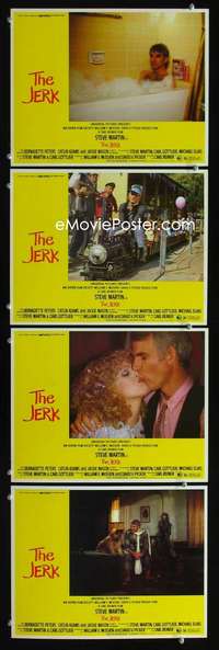 f092 JERK 4 movie lobby cards '79 Steve Martin, Bernadette Peters