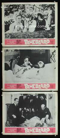 f360 LANDRU 3 movie lobby cards '63 Claude Chabrol's Bluebeard bio!