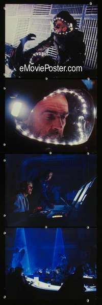 f126 OUTLAND 4 color 11x14 movie stills '81 Sean Connery sci-fi!