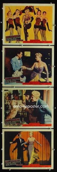 f129 PAL JOEY 4 movie lobby cards '57 Rita Hayworth, Sinatra, Novak