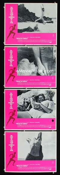 f152 ROAD TO SALINA 4 movie lobby cards '71 Mimsy Farmer, Rita Hayworth
