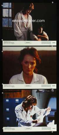 f461 SILKWOOD 3 color 11x14 movie stills '83 Meryl Streep, Cher