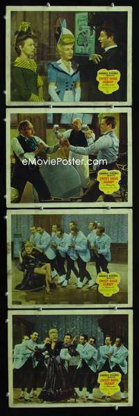 f179 SWEET ROSIE O'GRADY 4 movie lobby cards '43 Betty Grable, Young