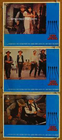 f525 WILD BUNCH 3 movie lobby cards '69 William Holden, Ernest Borgnine