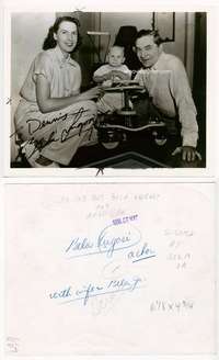 h077 BELA LUGOSI signed 8x10 movie still '39 by Bela Lugosi Jr!
