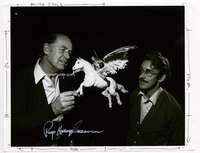 h079 CLASH OF THE TITANS signed 8x10 movie still '81 by Harryhausen!