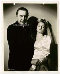 h722 CORPSE VANISHES 8x10 movie still '42 Lugosi with fainted bride!