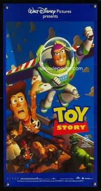h225 TOY STORY Australian daybill movie poster '95 Disney & Pixar cartoon!