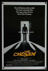 k163 CHOSEN one-sheet movie poster '78 Douglas' son is the Anti-Christ!