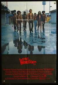 h127 WARRIORS English one-sheet movie poster '79 Walter Hill, teen gangs!