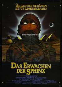 h031 AWAKENING German movie poster '80 Heston, Egyptian mummy!
